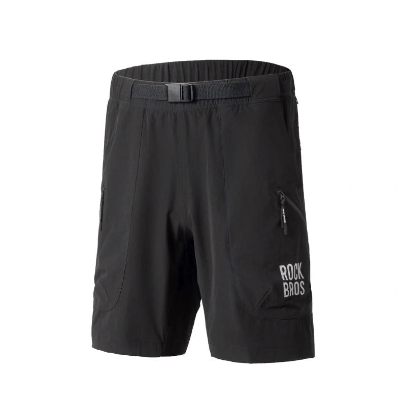 Rockbros with belt size XL - black czarny \ xl short
