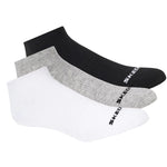 Skechers 3pk Unisex Non Terry No Show White