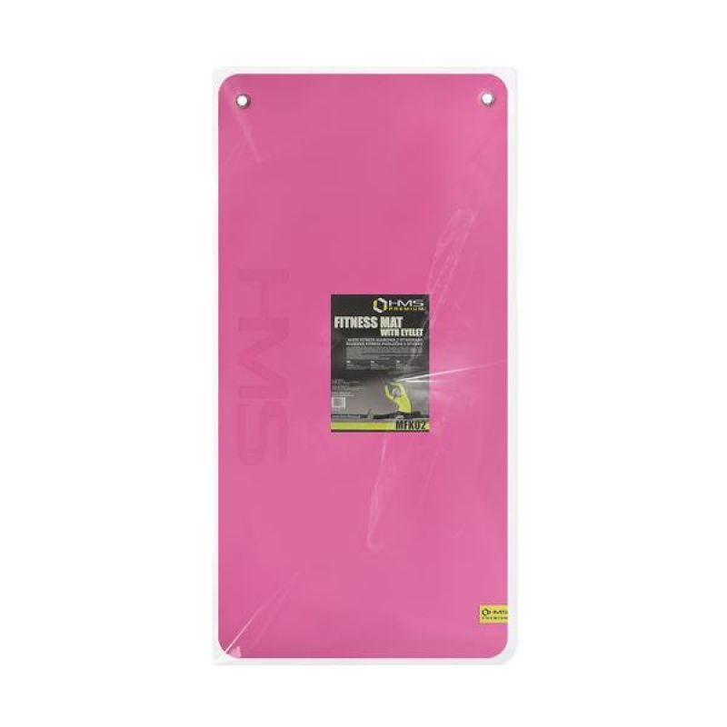 HMS Premium MFK02 Pink-Black Club Fitness Mat with Holes rózsaszín póló 17-44-274
