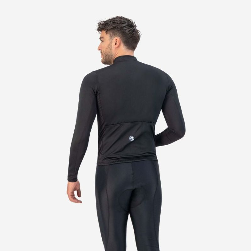 Rogelli CORE long sleeve t-shirt 4XL fekete kerékpáros ruha SIROG351805.4XL