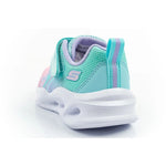 Skechers Color Breeze LED Children's Sports for Girls Turquoise türkiz utcai cipő