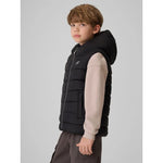 4F Boy's vest with synthetic filling gyerek mellény 4FJRSS26TVJAM397-20S