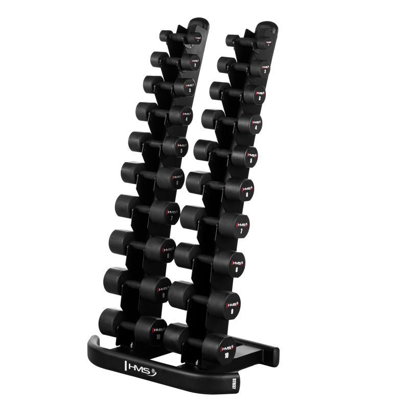 HMS HPT10 2 x 10 KG POLYURETHANE TPU Dumbbells papucs 17-66-219