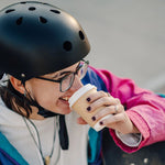 Wozinsky Lightweight BMX/Scooter Helmet S - Black czarny \ 48-52 cm korcsolya HT-38C-199815