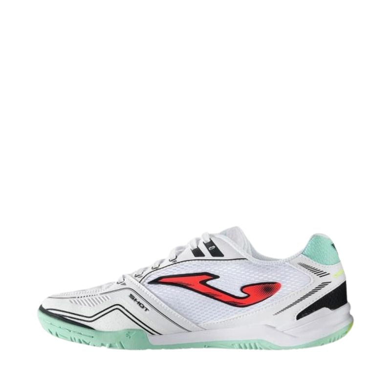 Joma Dribling Indoor 2632 white and turquoise DRIS2632IN football boots türkiz teremcipő