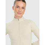 Women's slim quick-drying training sweatshirt 4F 4FRAW25TFSWF0808-83S