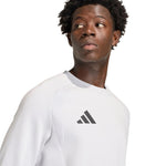Men's adidas Tiro 26 Travel Crew sweatshirt white KD3323