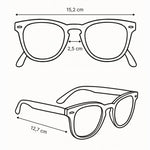 Radvik Ubbe Fc Glasses fekete glasses, training equipment