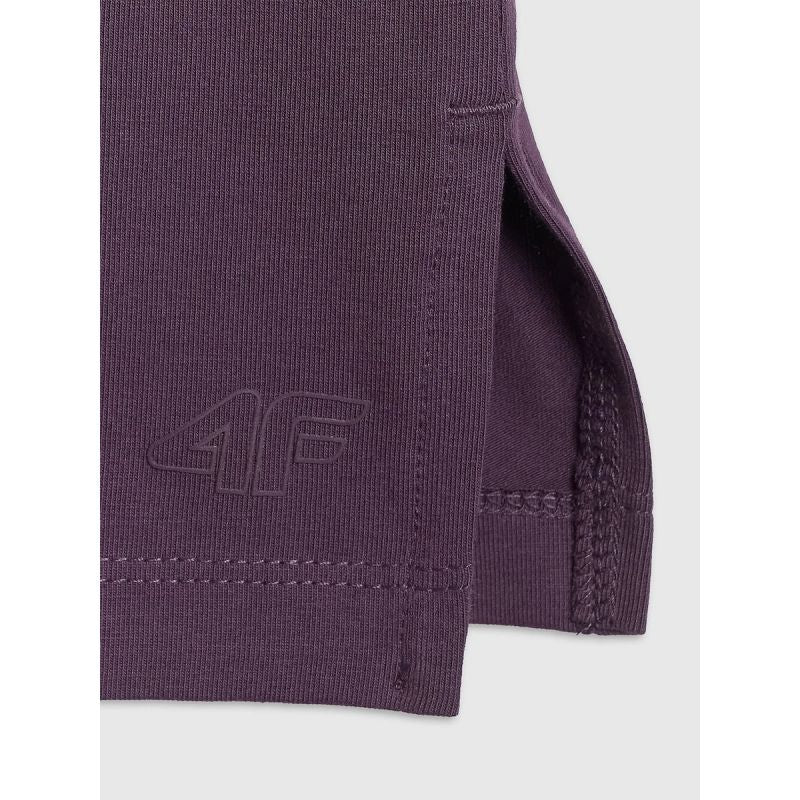 4F Women's loose plain T-shirt póló
