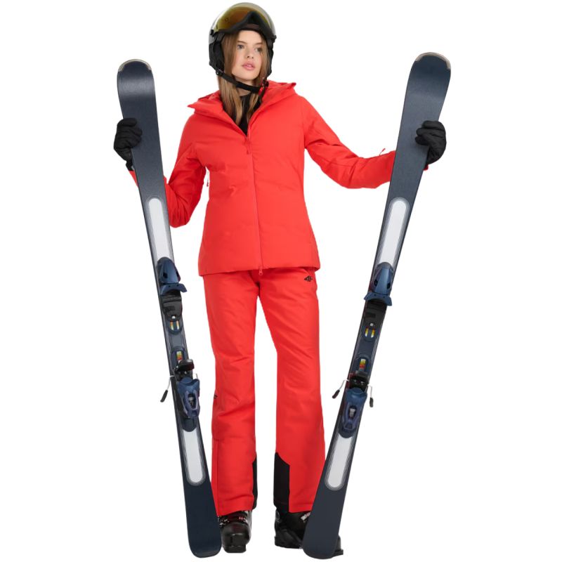 Women's ski 4F FNK F0944 red 4FWAW25TFTRF0944 62S piros nadrág