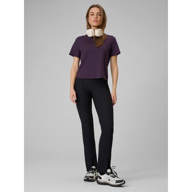 4F Women's regular plain T-shirt póló 4FRAW25TTSHF3625-50S