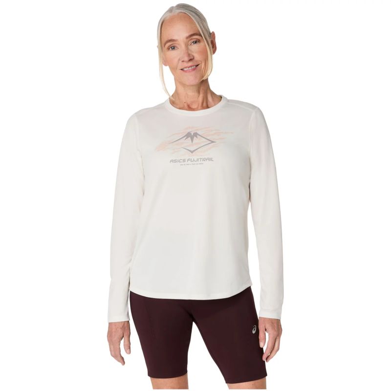 Asics Fujitrail Logo LS Top 2012D315-100 White M Kiegészítő