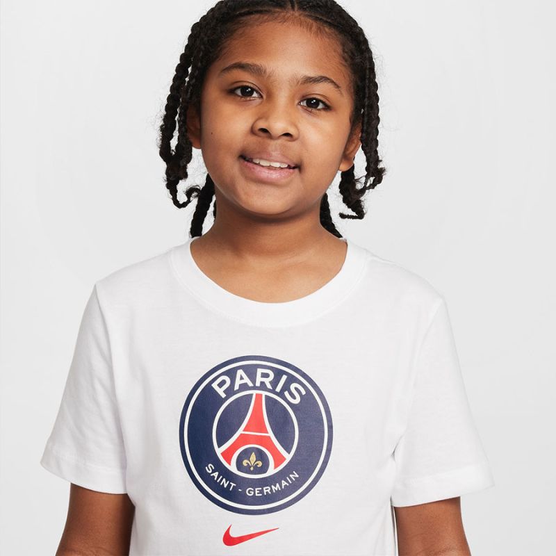 Nike PSG Crest Tee Junior Jr IF0511-100 Ruházat