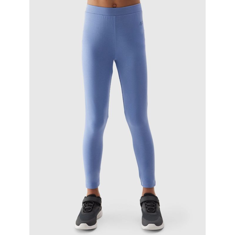 4f Girls' elastic cotton leggings Junior General