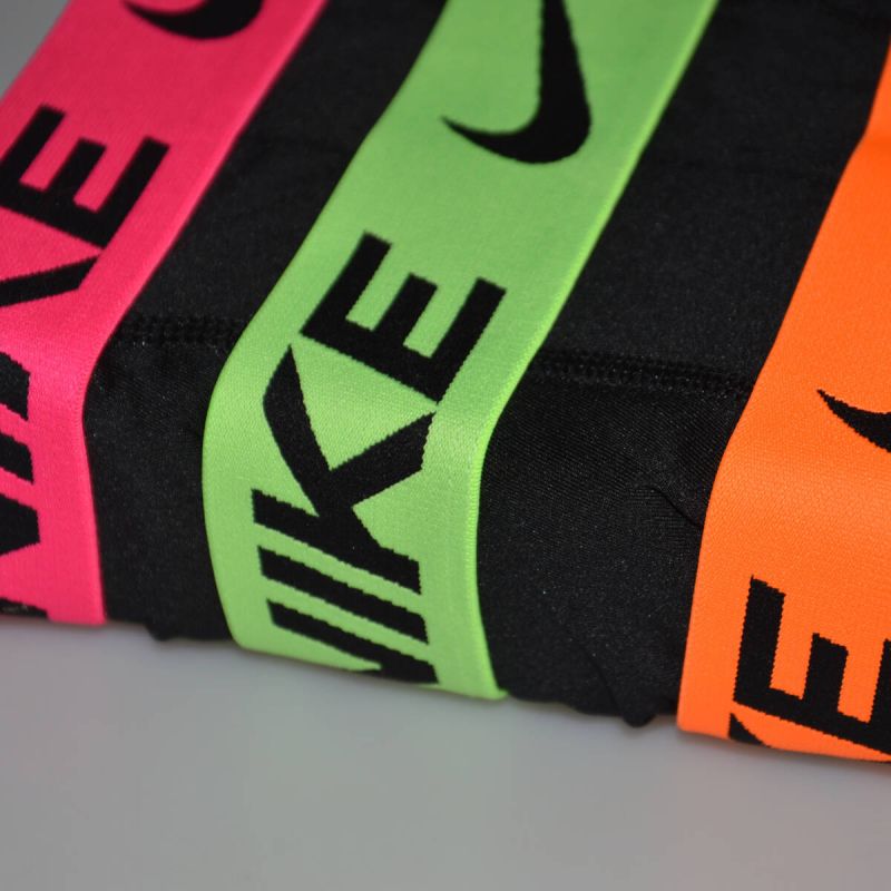 Nike men's boxer briefs 3 pack BLACK - 0000KE1156-BAV fekete alsónemű