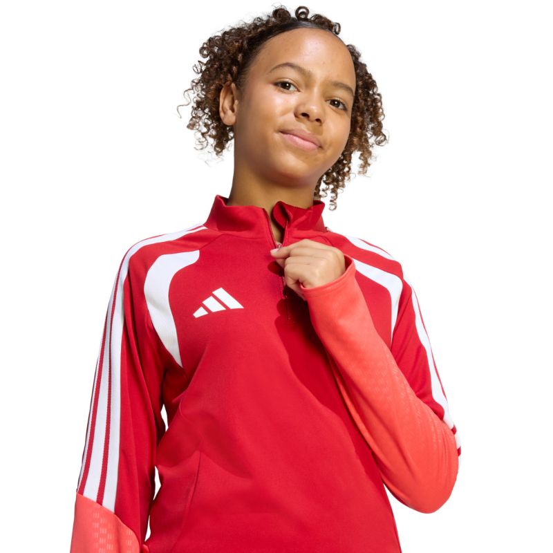 adidas Tiro 26 Competition Training Top red- kids sweatshirt KA7571 narancssárga kapucnis pulóver