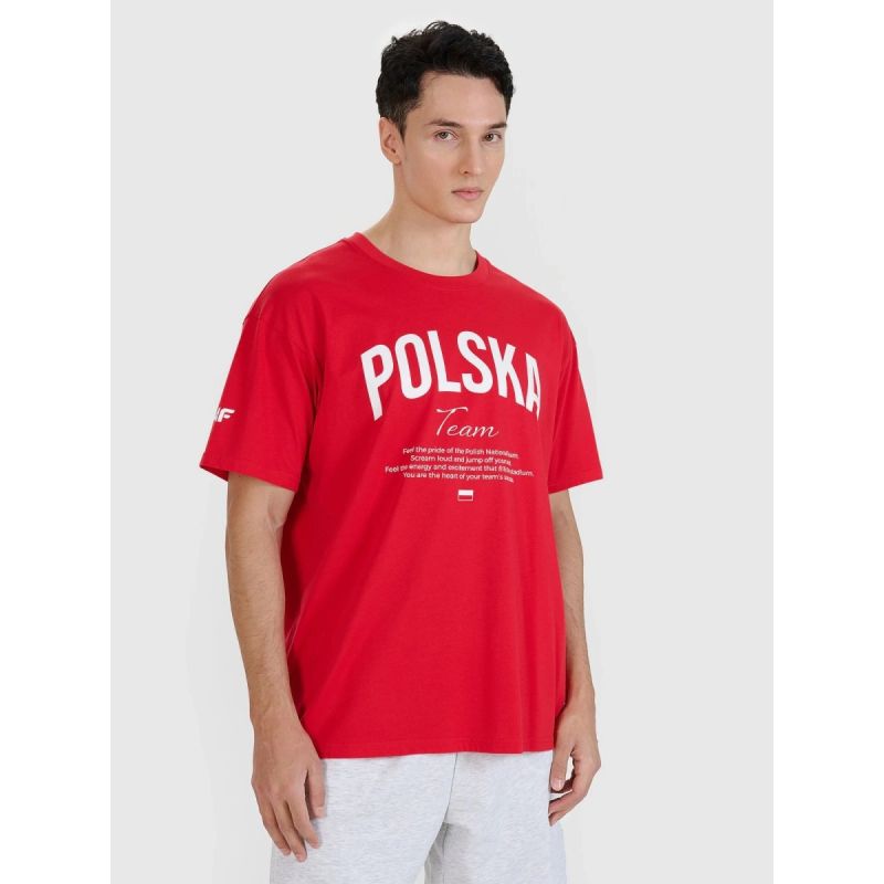 Unisex fan t-shirt 4F 4FRMM00TTSHU2949-62S póló
