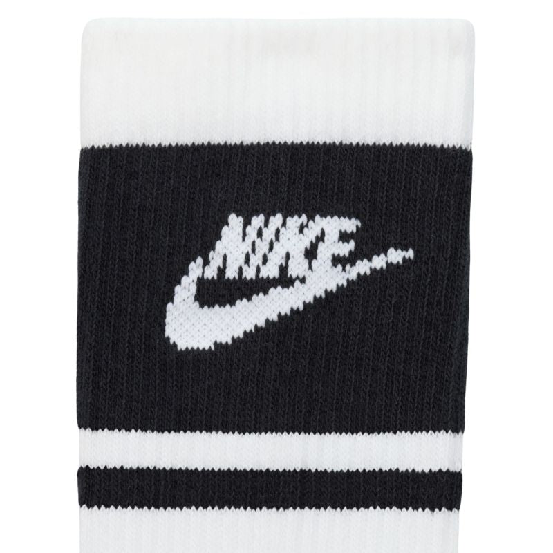 Nike Everyday Elevated Crew Socks 3 Pairs White and Black 38-42,5 zokni