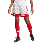 adidas Squadra 25 women's white and red JJ0020 2xs short
