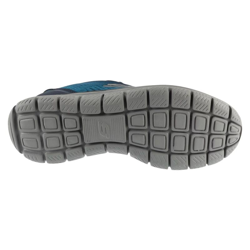 Skechers Slip-Ins: Track - Revno Navy Blue sötétkék utcai cipő 233038-NVBL