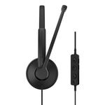 EPOS IMPACT 100 MS Stereo Wired On-Ear Headphones USB-C + USB-A