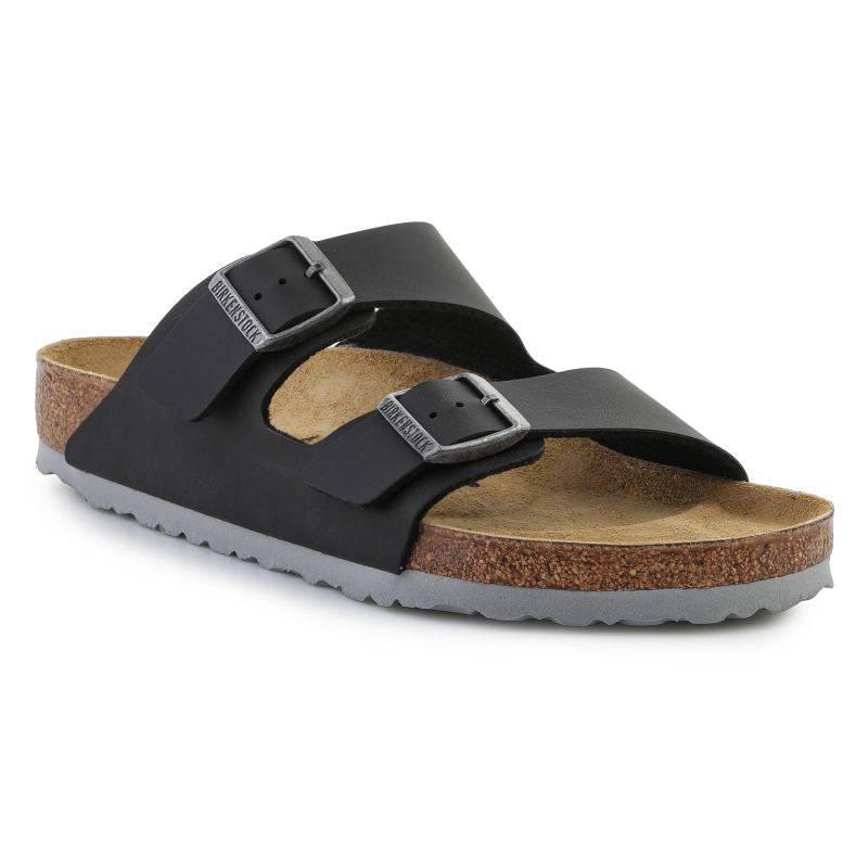 Birkenstock Arizona 1032018 Black/Light Gray szürke utcai cipő