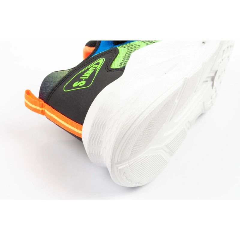 Skechers Meteor-Lights LED Children's Sports for Boys with Velcro utcai cipő 401490LC/BLBK