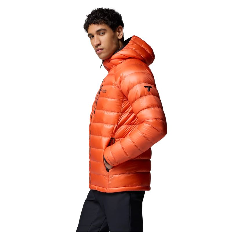 Columbia Arctic Crest Down Hooded Jacket 2088774864 Orange L Ruházat