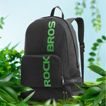 Rockbros H10-BK sports foldable backpack 18 l - black fekete hátizsák