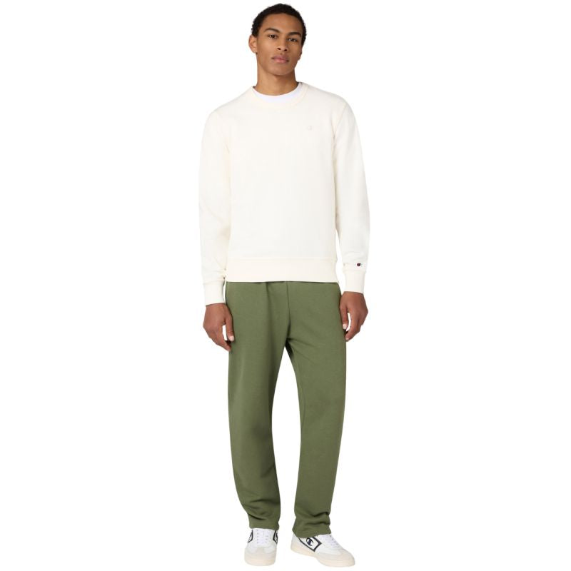 Champion Crewneck Sweatshirt Cream 220785 YS084 bézs kapucnis pulóver