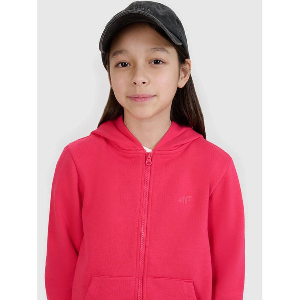 4f Girls' sweatshirt with a zipper and a hood 4FJWSS25TSWSF1706-55S General