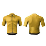Rockbros 15120014023 ROAD TO SKY men's cycling jersey short sleeve S - yellow s \ żółty póló