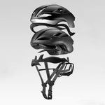 Rockbros TS-42 lightweight bicycle helmet 58-62 cm - titanium tytanowy lights