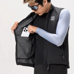 Rockbros Windproof Vest Spring/Autumn Size S - Black czarny \ xs vests