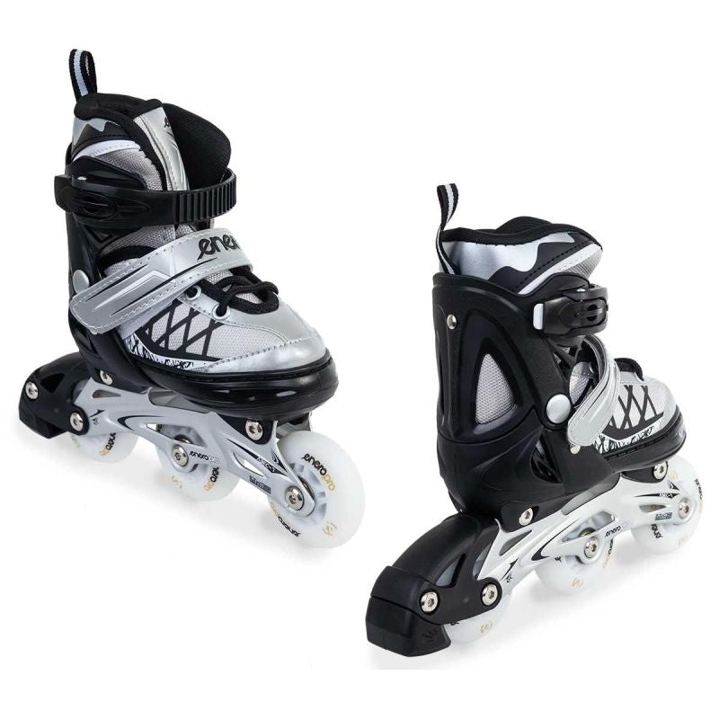 Enero Pro Roller Skates-Roller Skates-Ice Skating 4in1 Led 26-29 Gray szürke skates, roller skates