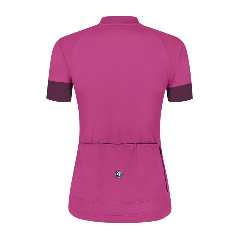 Rogelli MODESTA Women’s Cycling Jersey, Pink, rózsaszín kerékpáros ruha SIRC2000000.800.XL