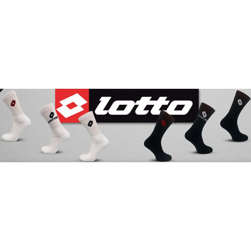 Lotto Terry Socks White 3 Pairs fehér zokni