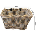 XQMAX Wicker Front Bicycle Basket kerékpár GSP-8007742