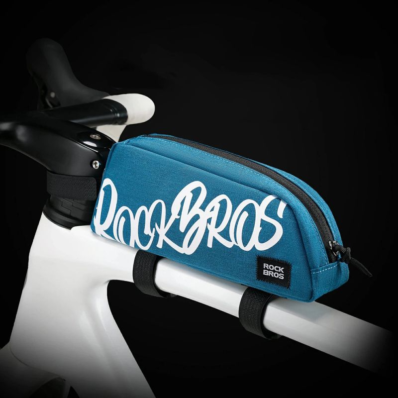 Rockbros G009 Flash Journey Top Tube Bike 0.8L - Blue niebieski táska