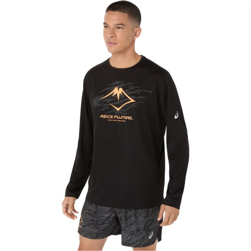 Asics Fujitrail Logo LS Top 2011D391-001 Black L Kiegészítő