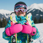 Meteor Winter Gloves Juna S pink/black rózsaszín kesztyű 17720