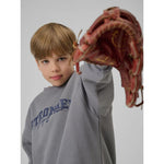 Boy's loose sweatshirt without hood 4F