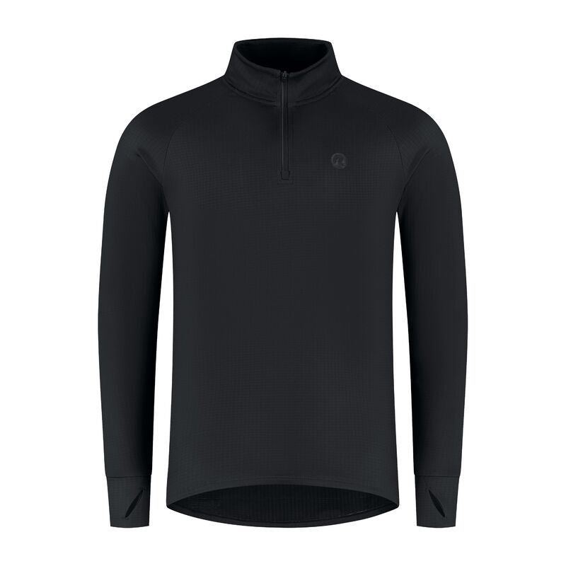 Rogelli ESSENTIAL running sweatshirt fekete pulóver