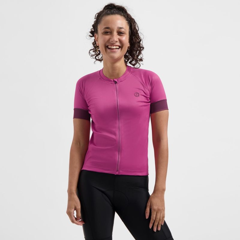 Rogelli MODESTA women’s cycling jersey pink 2XL rózsaszín kerékpáros ruha SIRC2000000.800.2XL