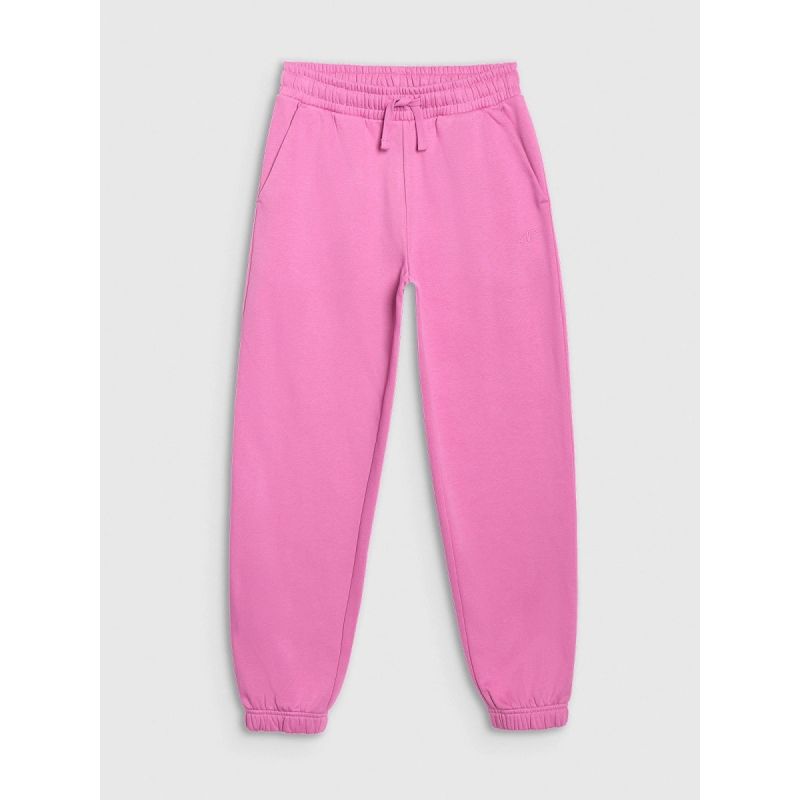 Girls' jogger sweatpants 4F 4FJRAW25TTROF1616-54S nadrág