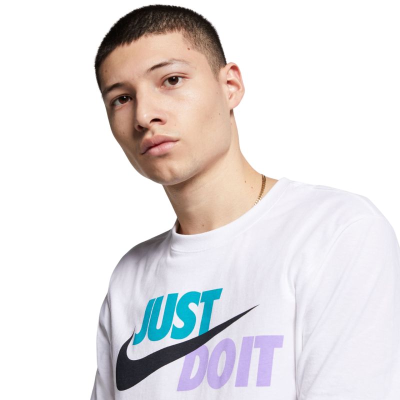 Nike Men’s Tee Just Do It Swoosh T-Shirt White fehér férfi póló AR5006101