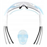 Rockbros Photochromic Cycling Glasses with UV Protection and Corrective Insert - White