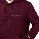 Champion Hooded Sweatshirt 220271 RS522 bordó kapucnis pulóver