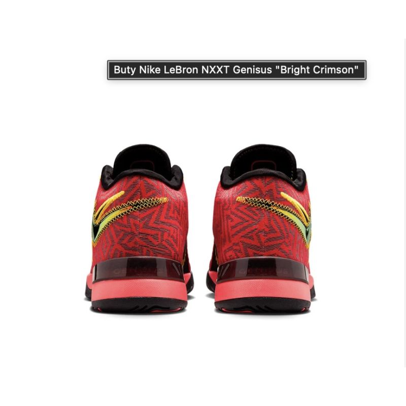 Nike LeBron NXXT Genisus Bright Crimson Basketball – cipő HF0712-600