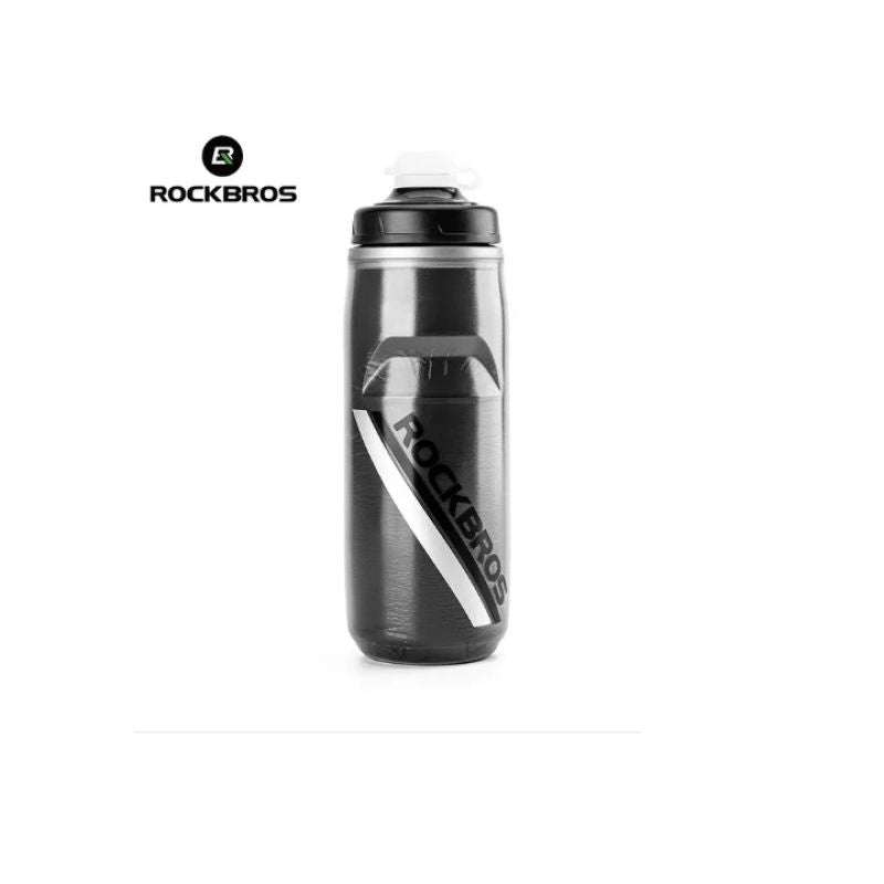 Rockbros thermo bottle 35210022001 black fekete water bottles, training equipment